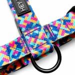 Kunterbunt Geschirr in Lila Detail