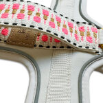 Tres Chic Geschirr in pink/beige mit Haltegriff