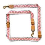 Lange Hunde premium Führleine ist 3-fach verstellbar 1,80m in Pink/Beige