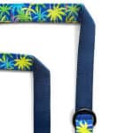 Hund mit Multifunktionsleine Kunterbunt Palm Beach 200cm Detail