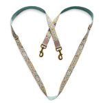 Kollektion Très chic - Set Hundehalsband und Leine - Mint/Orange – Bild 5