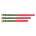 Outdoor Kollektion - Set Hundehalsband und Leine - Neon-Orange/Grün – Bild 6