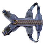 Premium Padded Dog Harness - Blue/Grey - Image 4