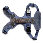 Premium Padded Dog Harness - Blue/Grey - Image 2
