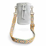 Hunde Premium Leckerlibeutel all in One in Grau mit Gurtband in Mint/Orange