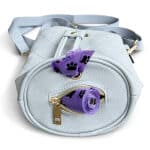 Premium Hunde Leckerlibeutel all in One in Grau unten