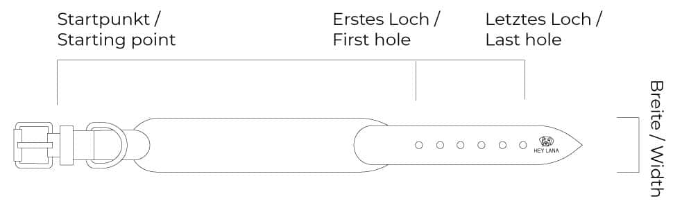 Tres Chic technische Zeichnung