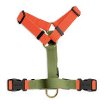Lead harness - Outdoor FLEX - 5-way adjustable with handle - neon orange/green - Image 6