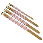 Tres Chic Halsband alle-Größen Pink/Beige