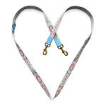 Tres Chic Hundeleine Coral/Blau