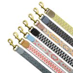 Alle Premium Leinen nebeneinander liegend