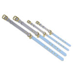 Hundehalsband Outdoor FLEX – Wasserfest – Taupe/Blau – Bild 6