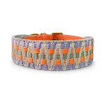 Premium padded dog collar - Sunset/Eucalyptus - Image 2